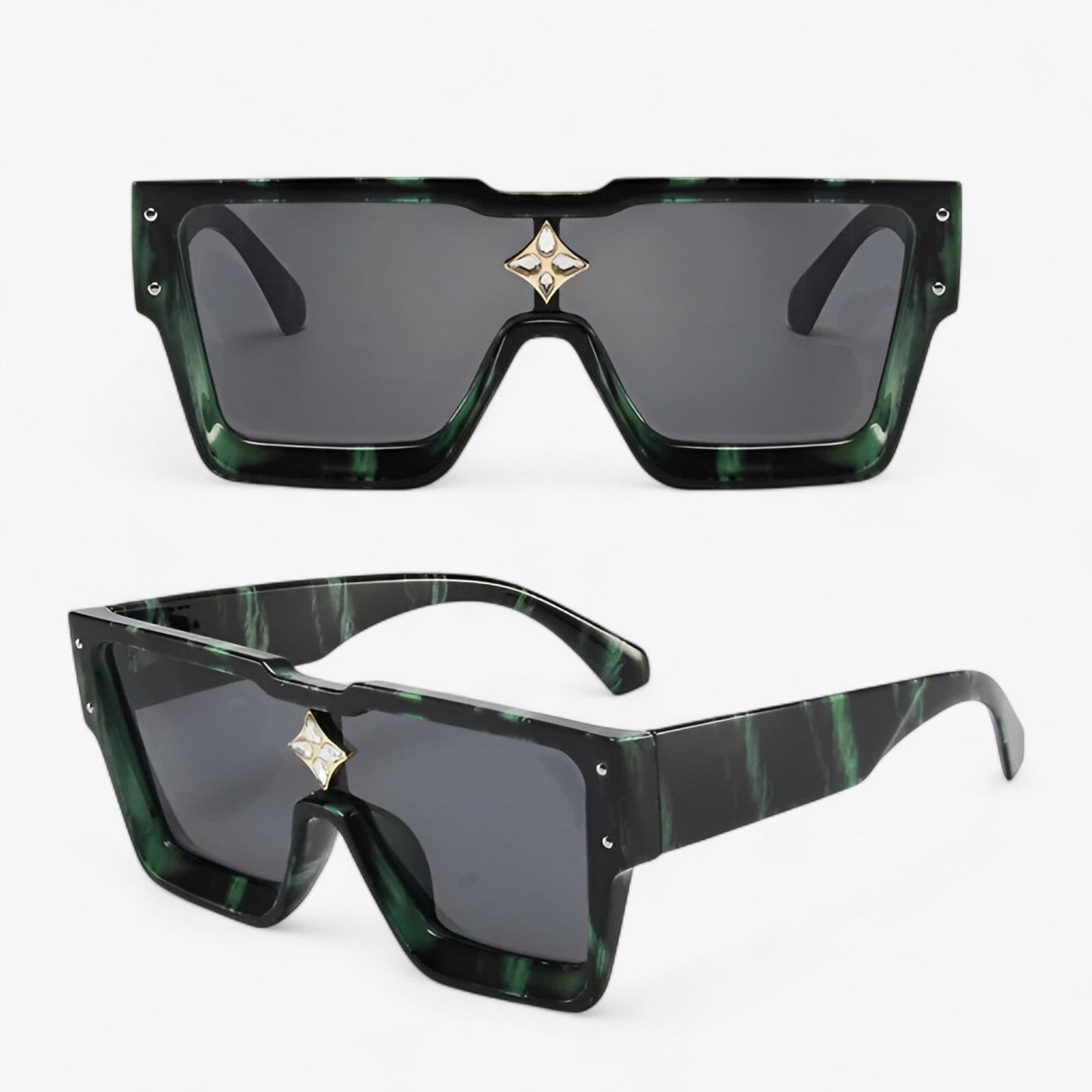 Victor | Unisex quadratische Sonnenbrille mit UV400-Schutz