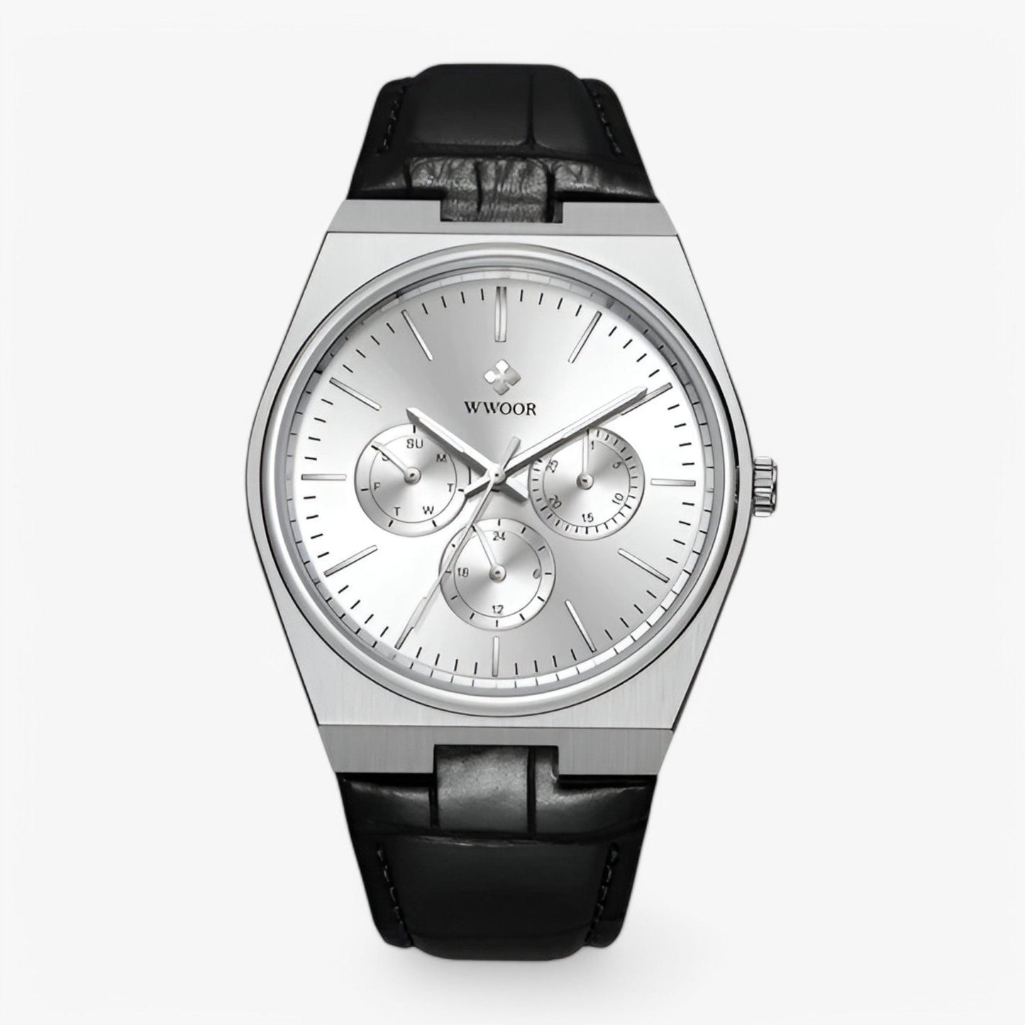 Ronan | Quarz-Uhr aus Stahl mit Saphirglas