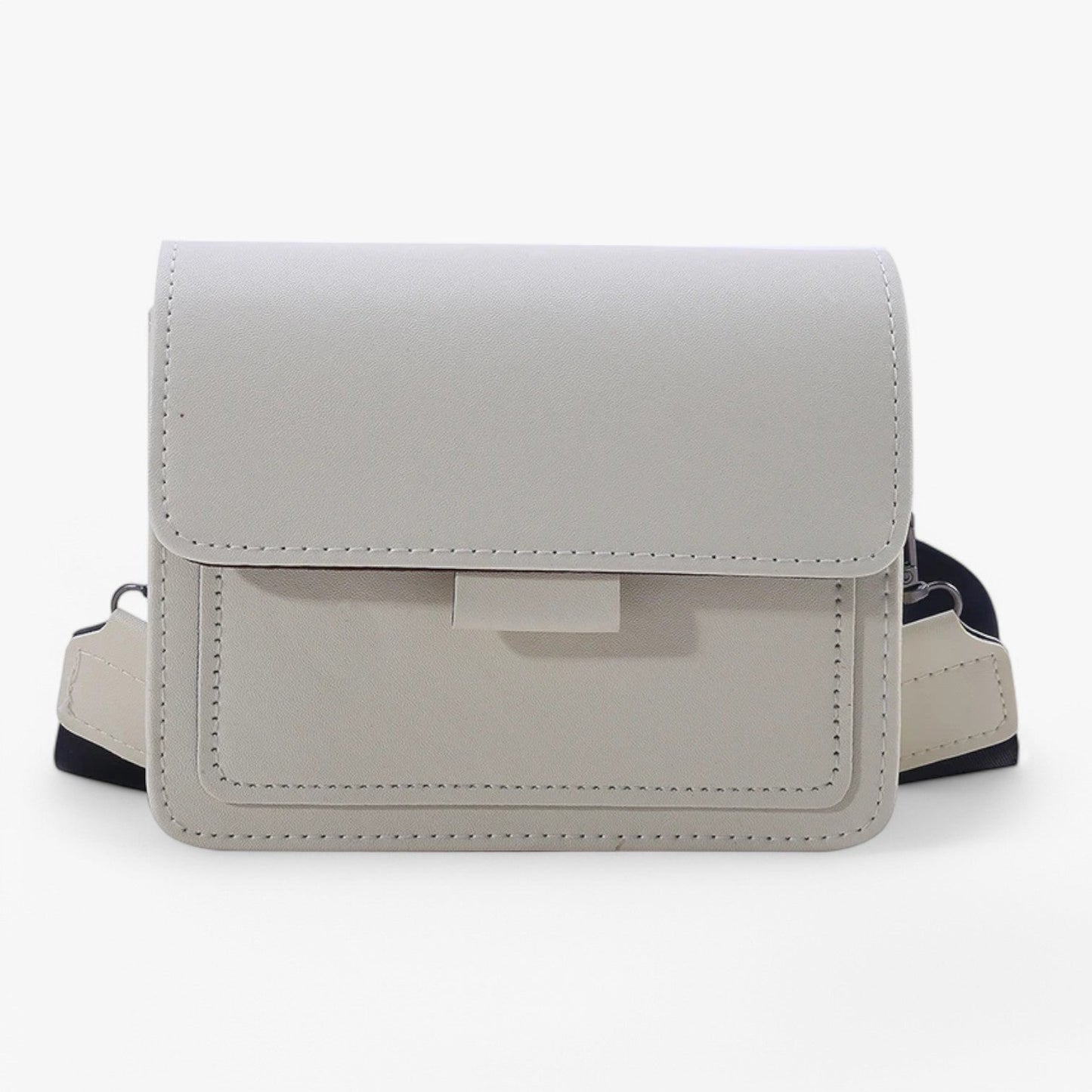 Clara | Retro- und geräumige Schultertasche mit breitem Riemen