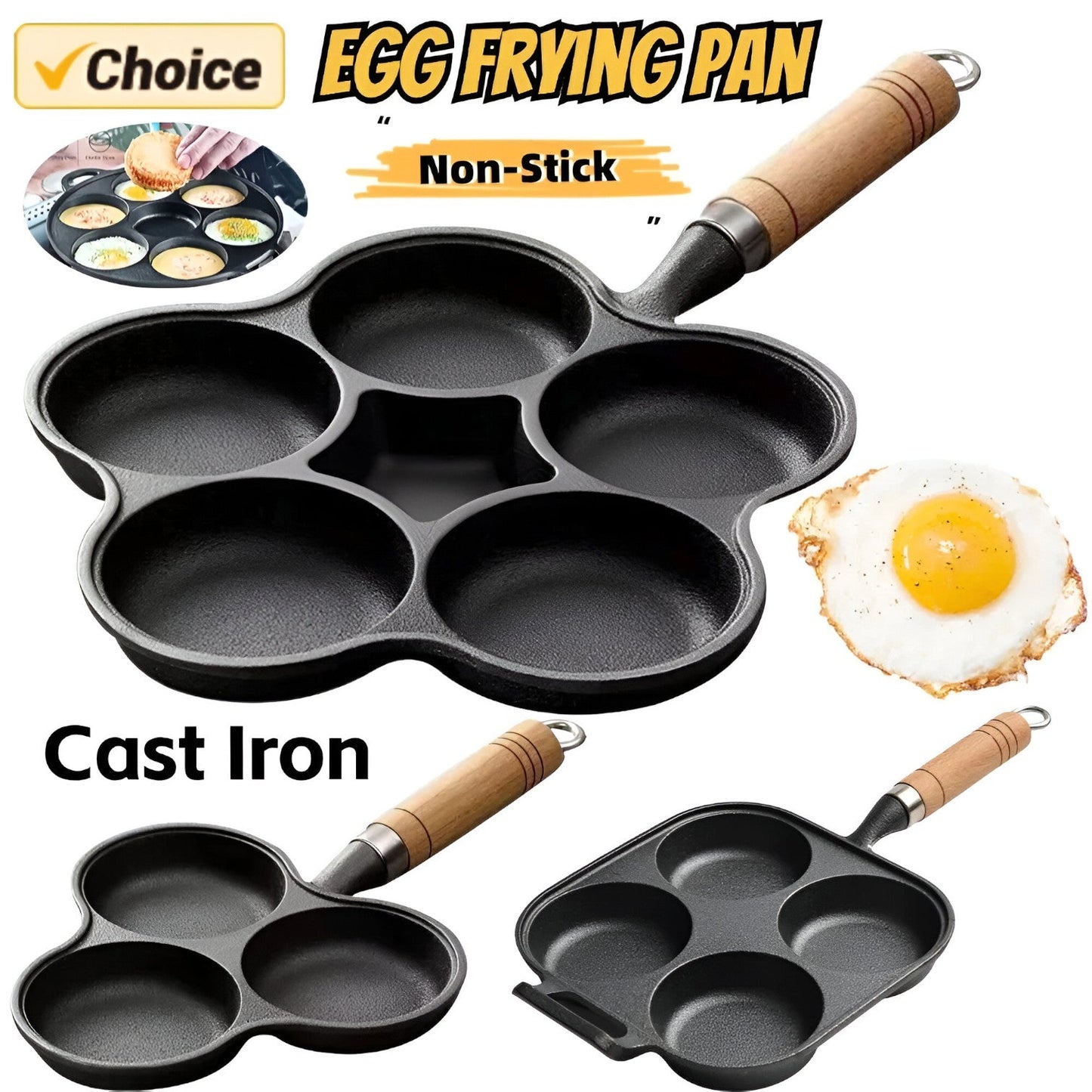 Vielseitige Pfanne für perfektes Frühstück