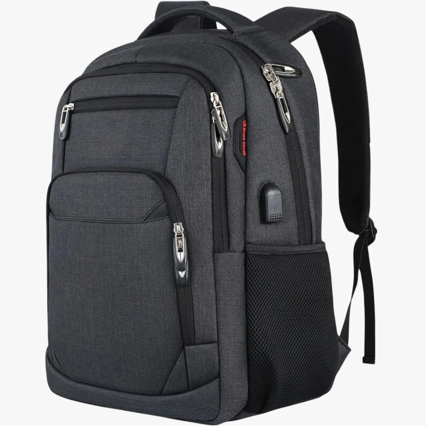 Charlie | Großkapazitäter wiederverwendbarer wasserfester Rucksack mit USB-Anschluss für Reisen und Arbeit