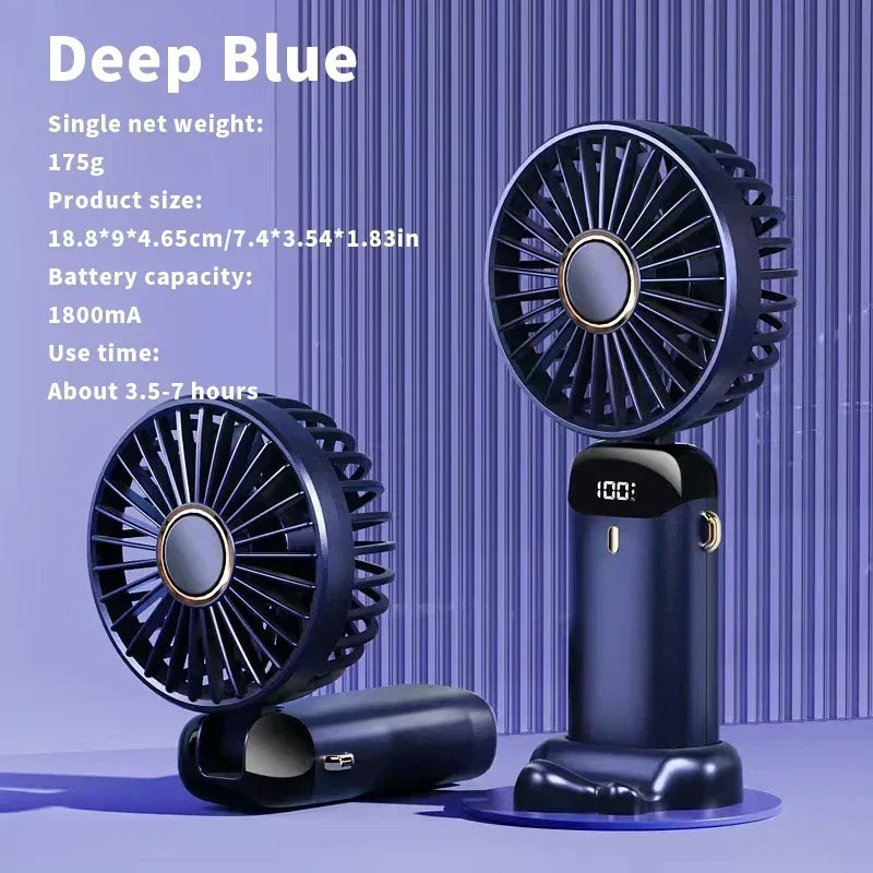 BreezeBright™ | Leistungsstarker Mini-Ventilator