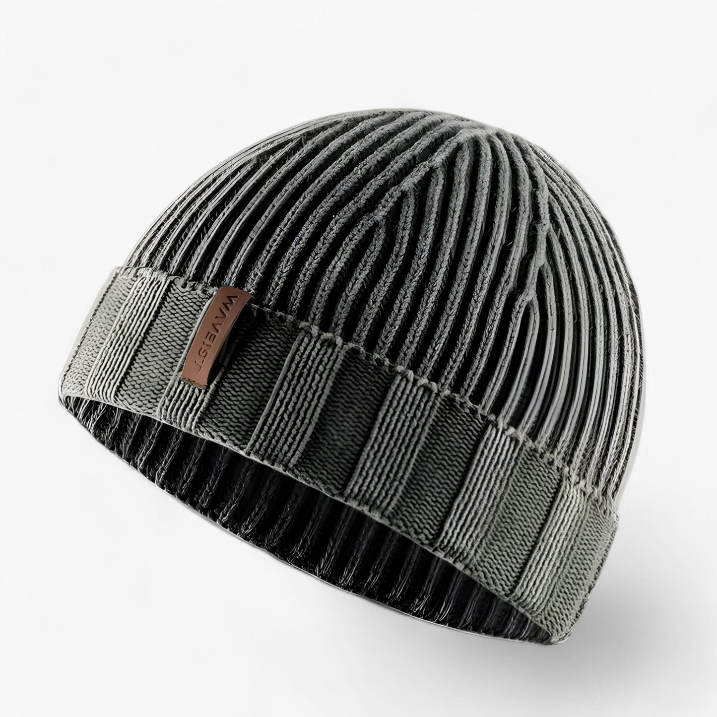 Wanwan | Baumwolle Vintage Gewaschen Strickmütze - Perfekt für den Winter