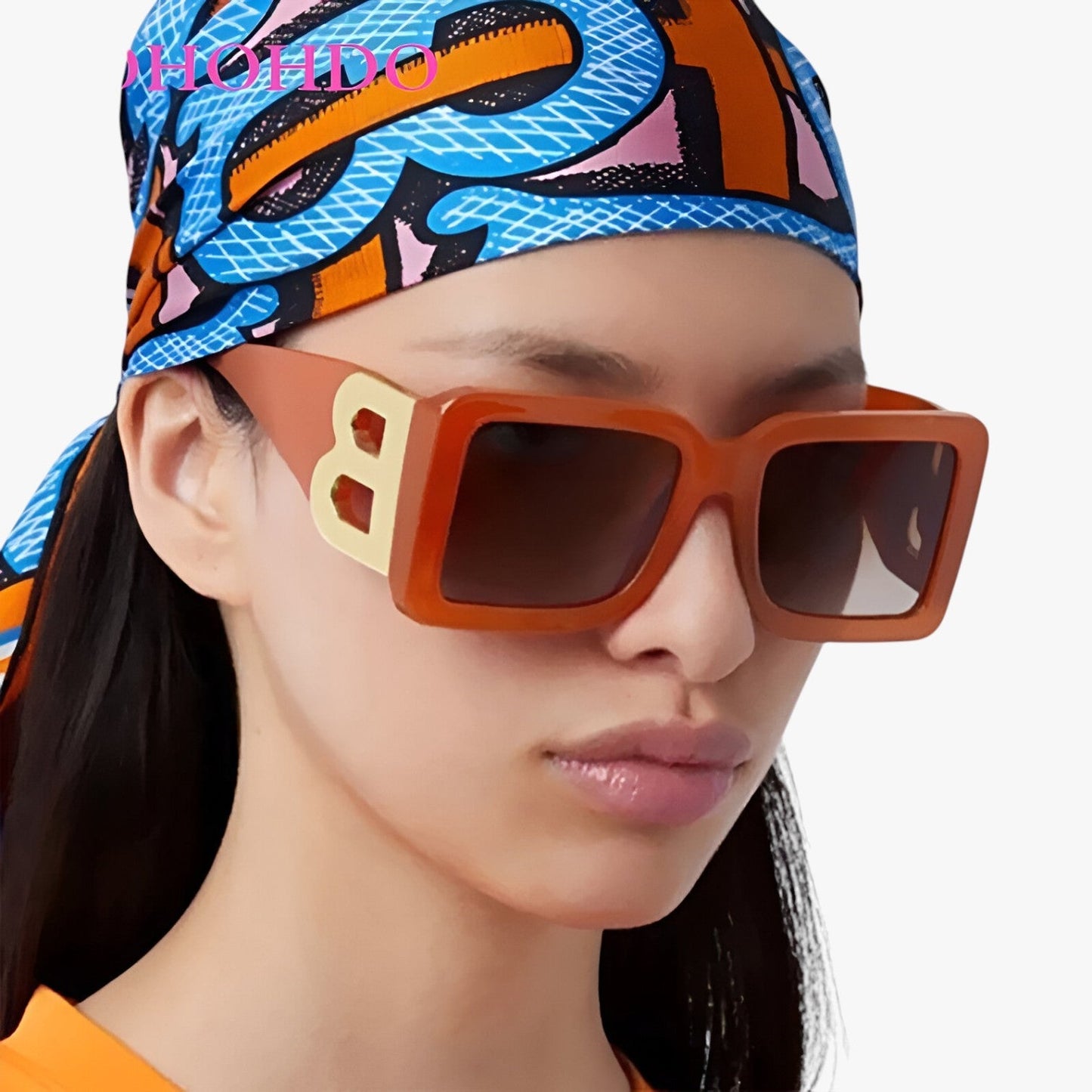 Veda | Stoer und stilvoll - Übergroße Sonnenbrille mit UV400-Schutz