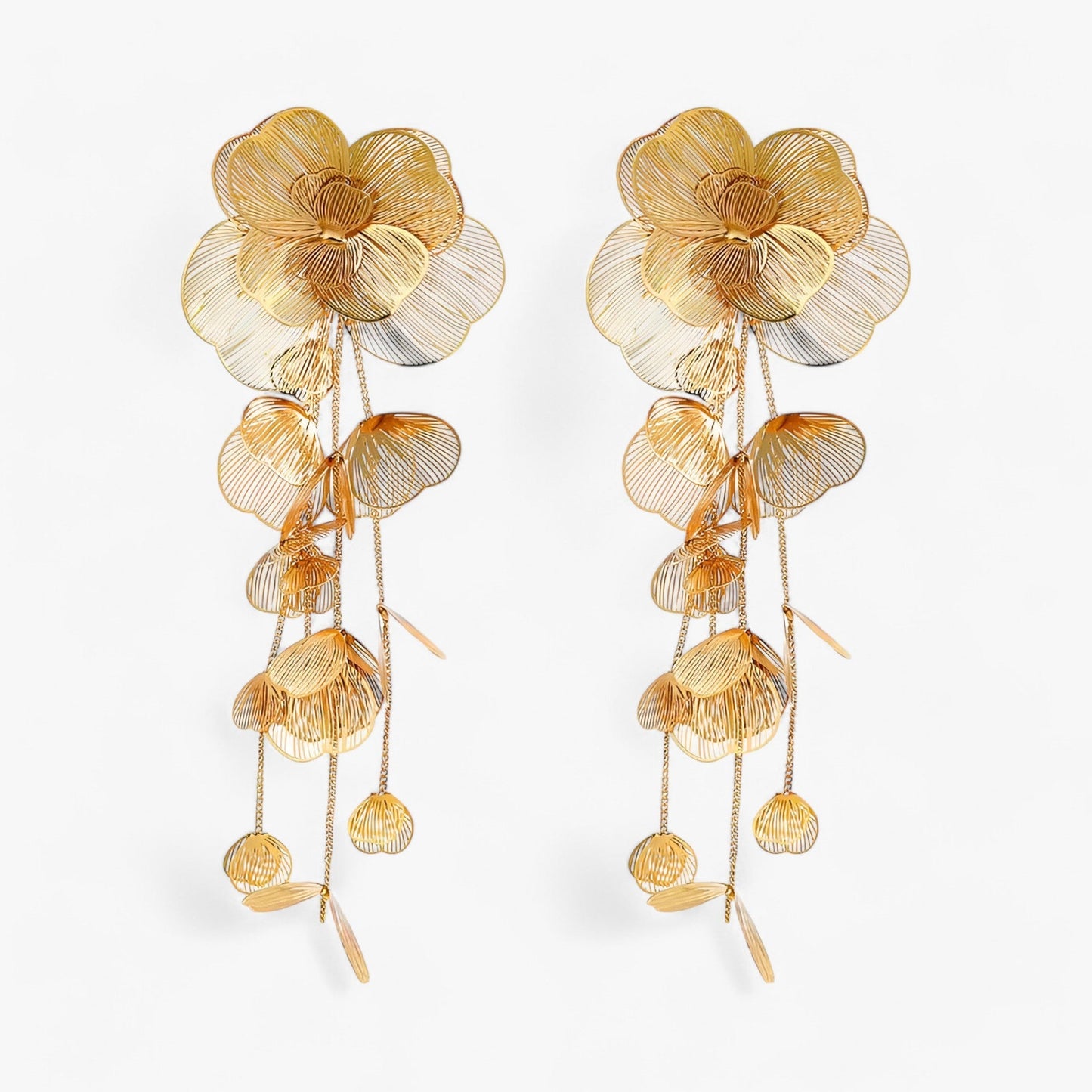 Zoë | Vintage-Blumen-Ohrringe – Elegant und Einzigartig