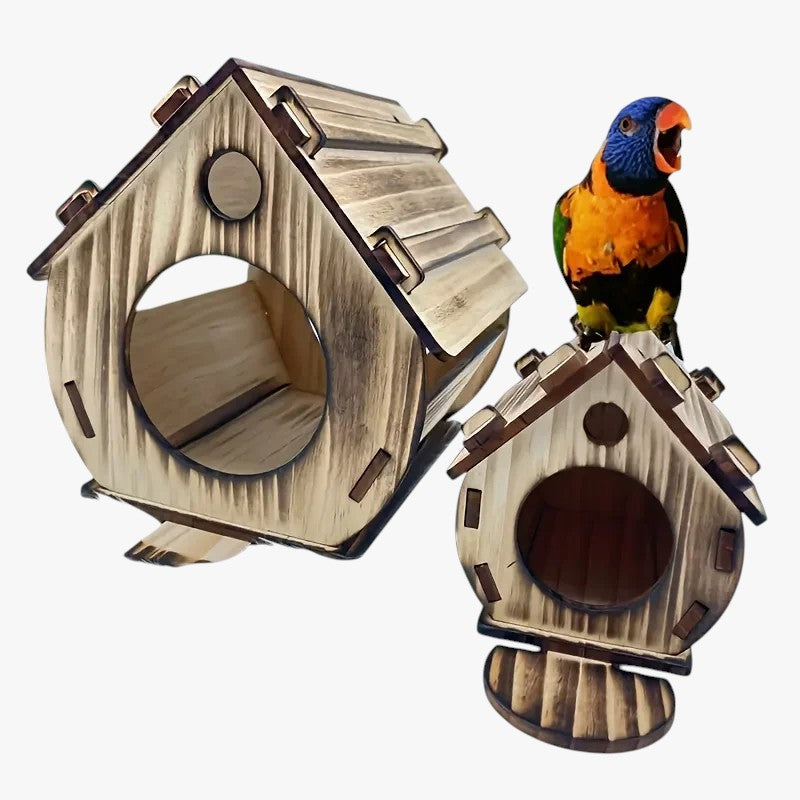 Lillie | Garten-Vogelhäuschen aus Holz