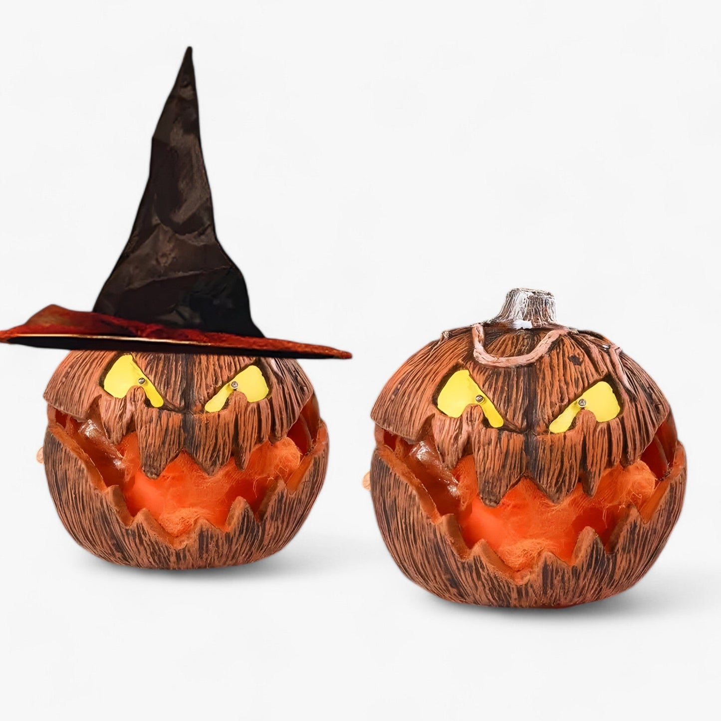 LED-Kürbislaterne - Verzauberndes Licht für die Halloween-Dekoration