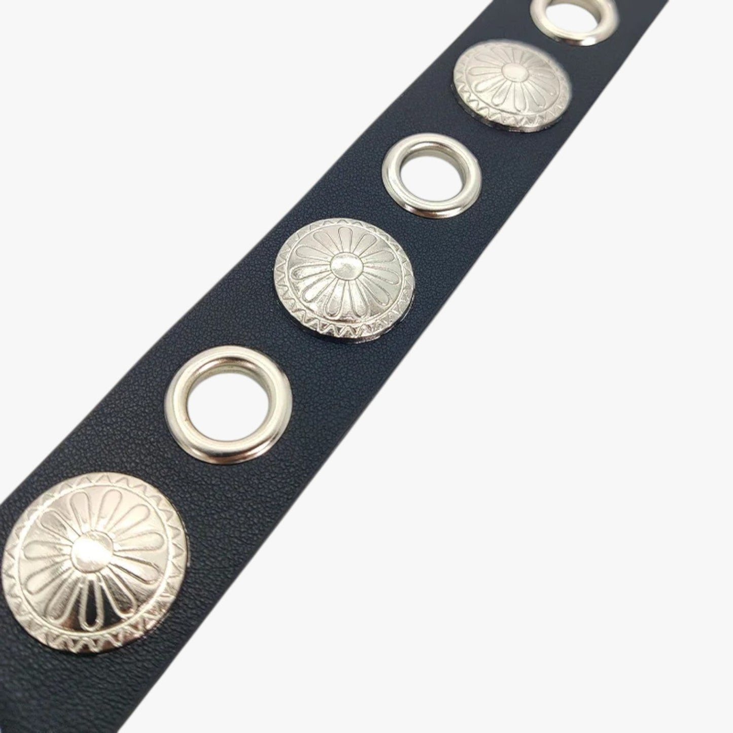 Belen | Unisex Leder-Punk-Gürtel mit Nieten