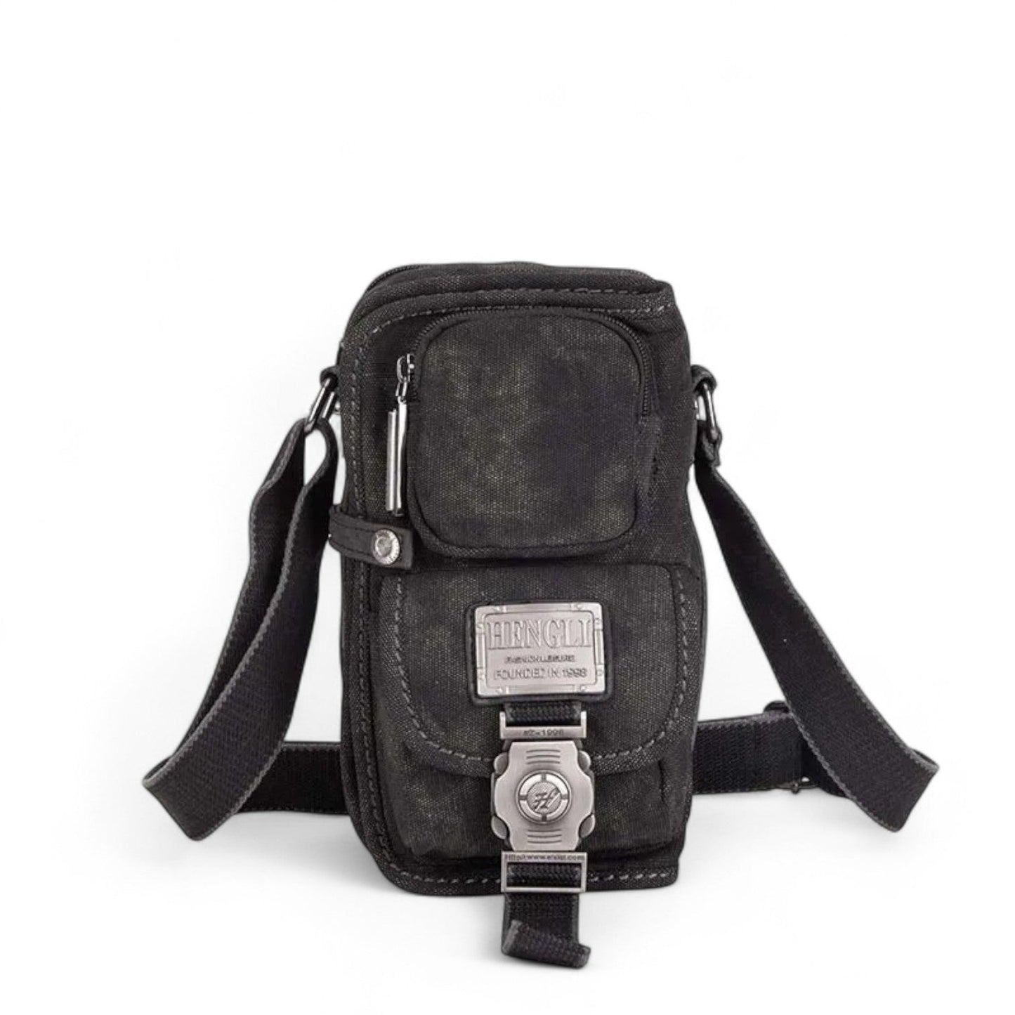 Evren | Elegant und praktisch: Die Canvas-Schultertasche, perfekt für jede Reise