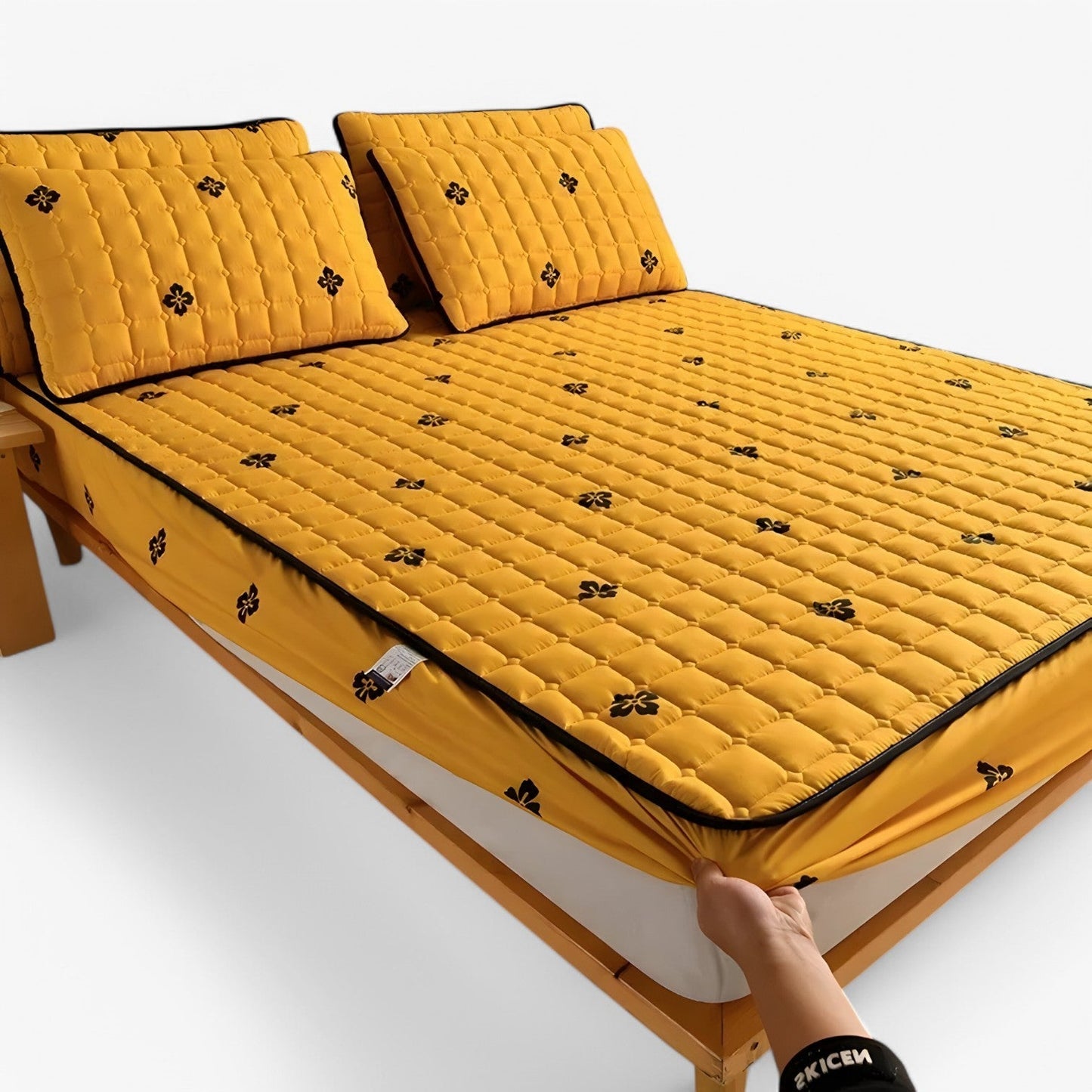 Griselda | Ademend, antibakteriell und kinderfreundlicher Matratzenschoner