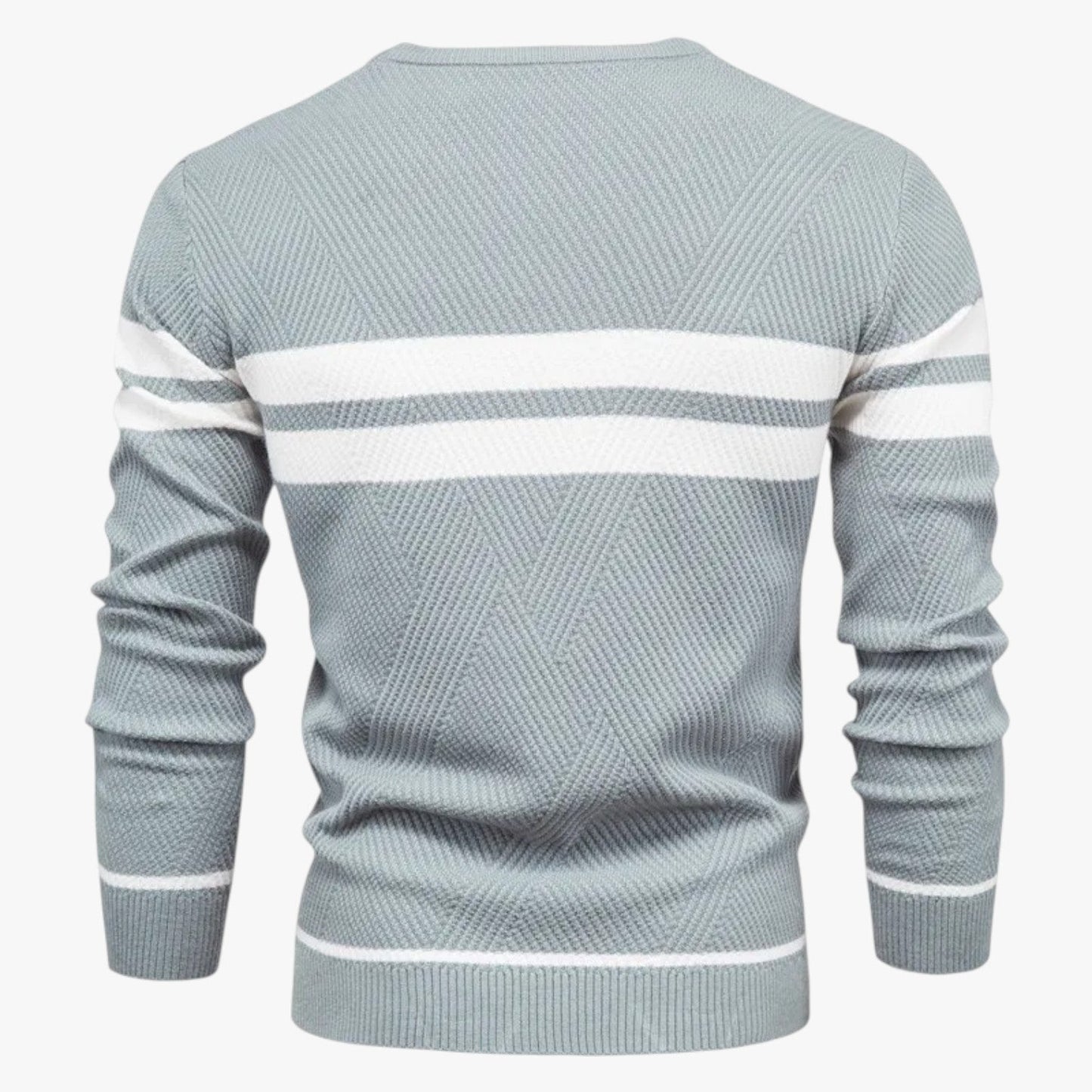 Adam | Eleganter Männer-Sommerpulli mit warmem, schlankem Schnitt und floraler Stil
