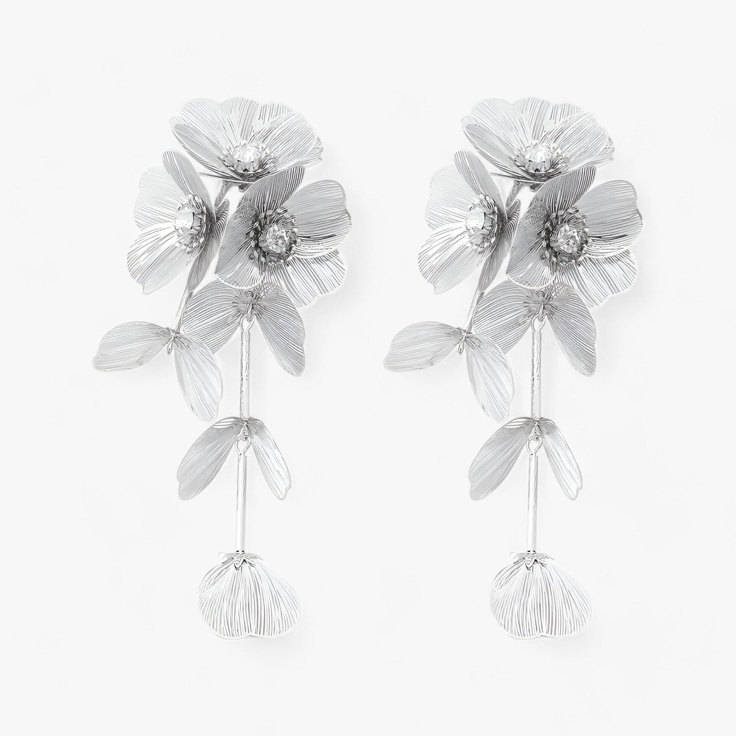 Zoë | Vintage-Blumen-Ohrringe – Elegant und Einzigartig
