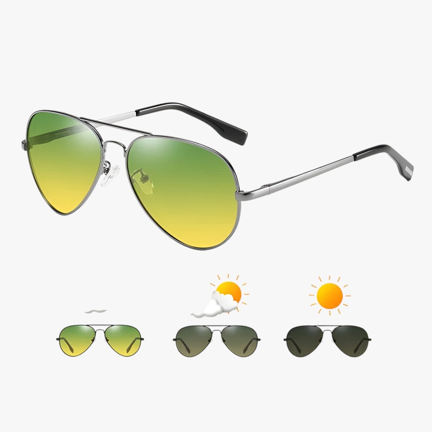 Matteo | Chameleon-Sonnenbrille für jedes Licht