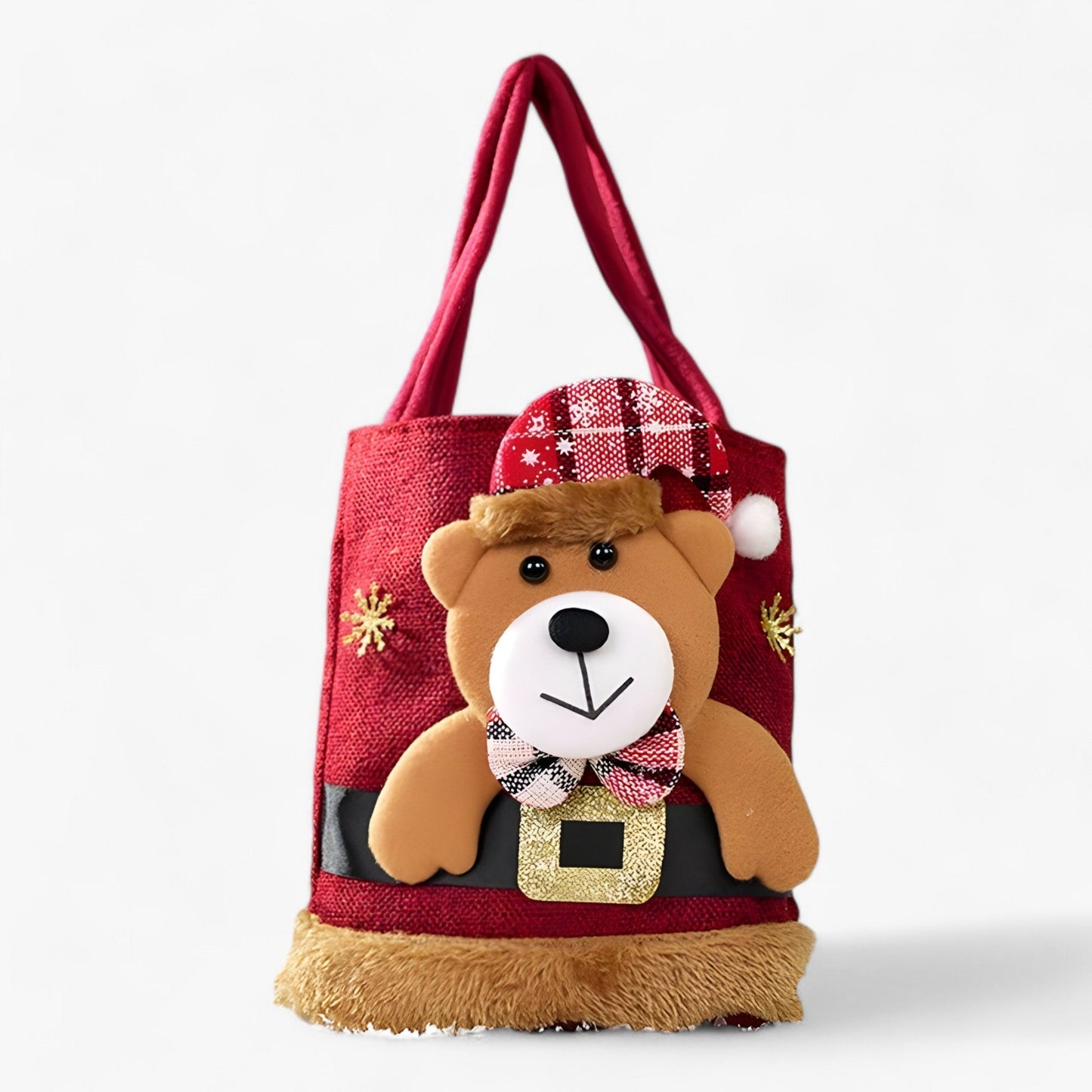 Weihnachtsmannbär | Weihnachtsgeschenktüten – perfekt zum Aufbewahren Ihrer festlichen Geschenke und Süßigkeiten