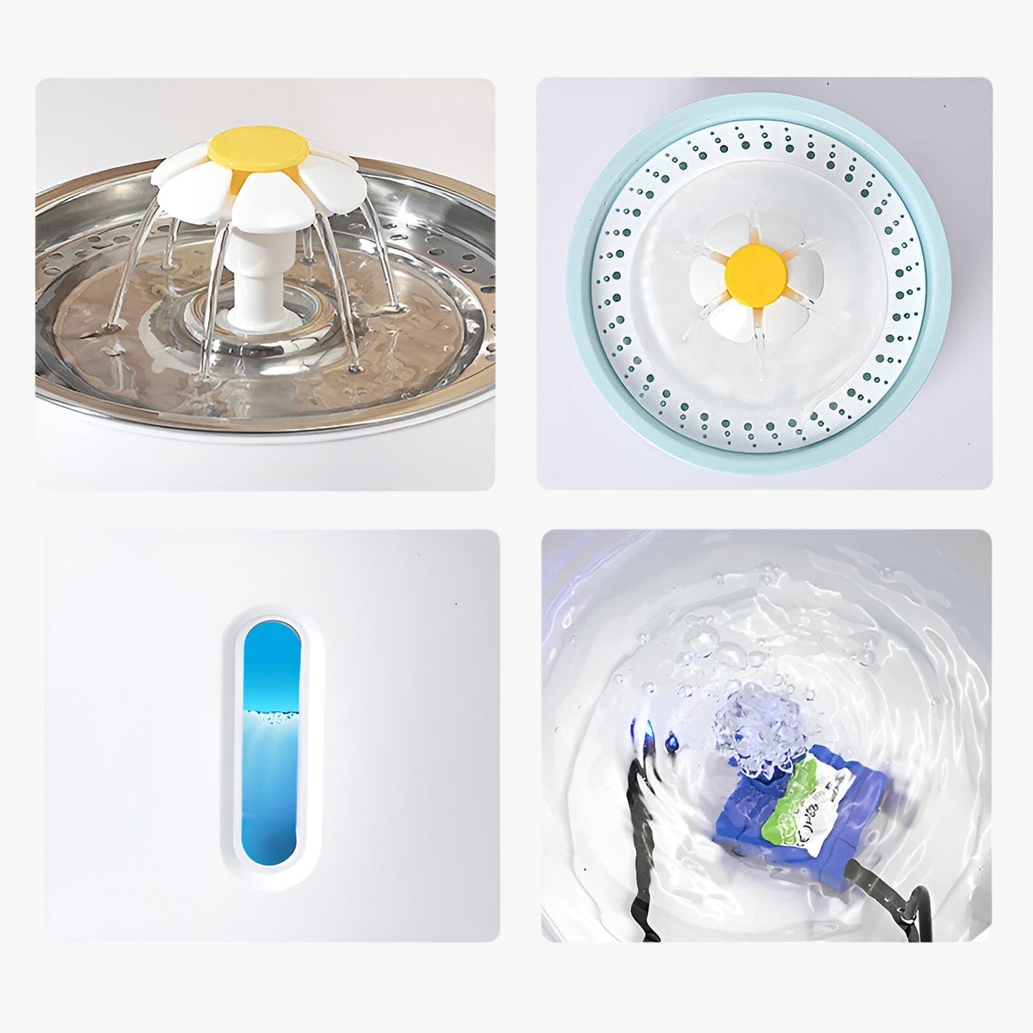 Automatischer Wasserspender - Gefiltertes frisches Wasser für Haustiere