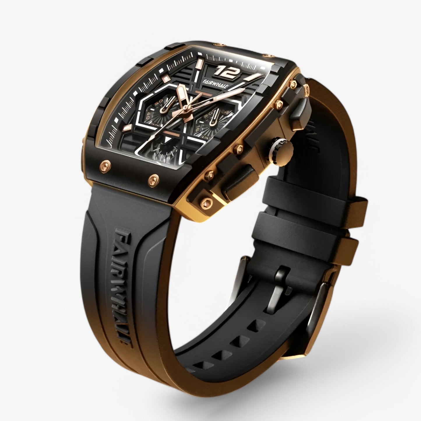 Mark | Luxuriöse Silikon-Sportuhr