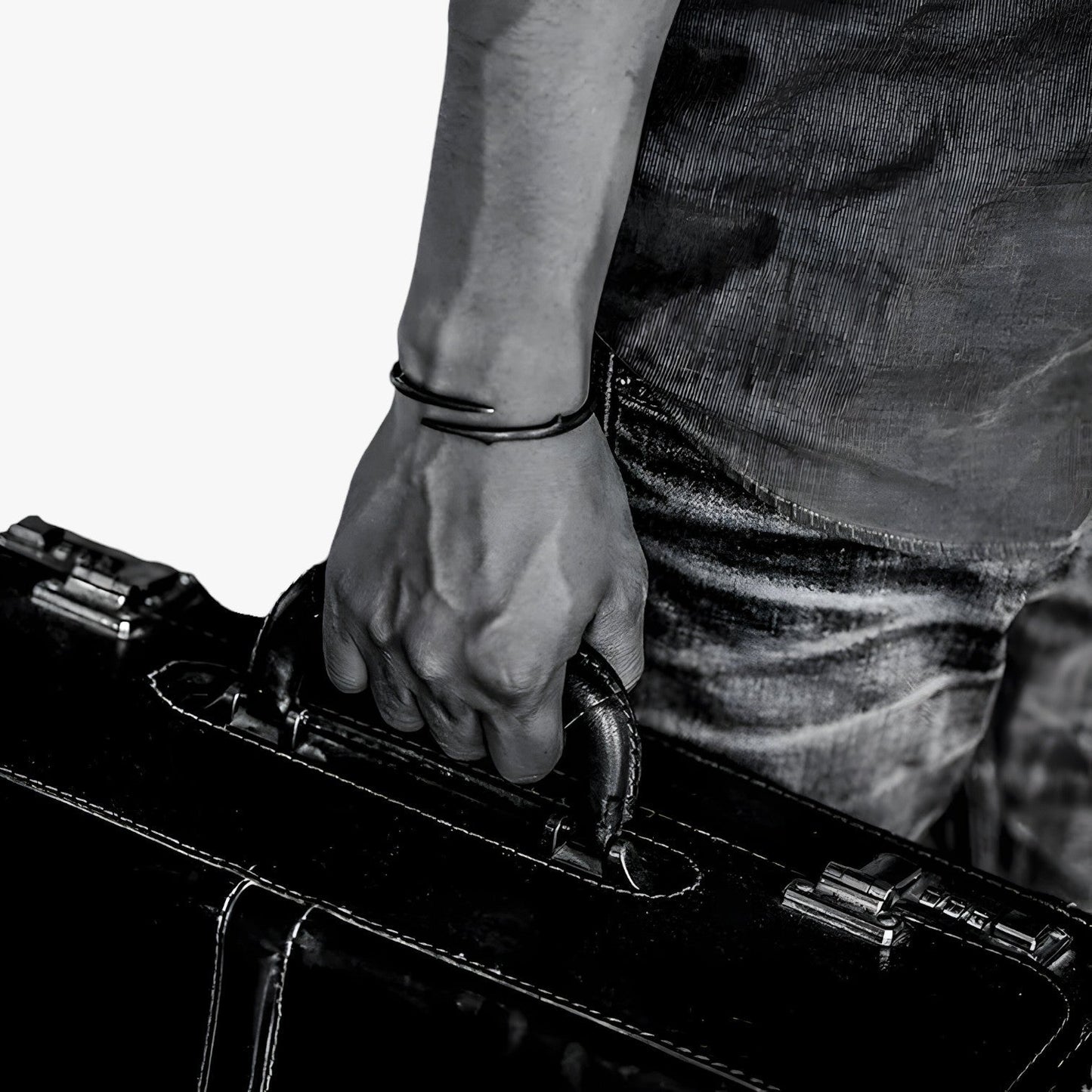 Gael | XIYANIKE Fester Vintage-Armband aus Silber im Punk-Stil Unisex