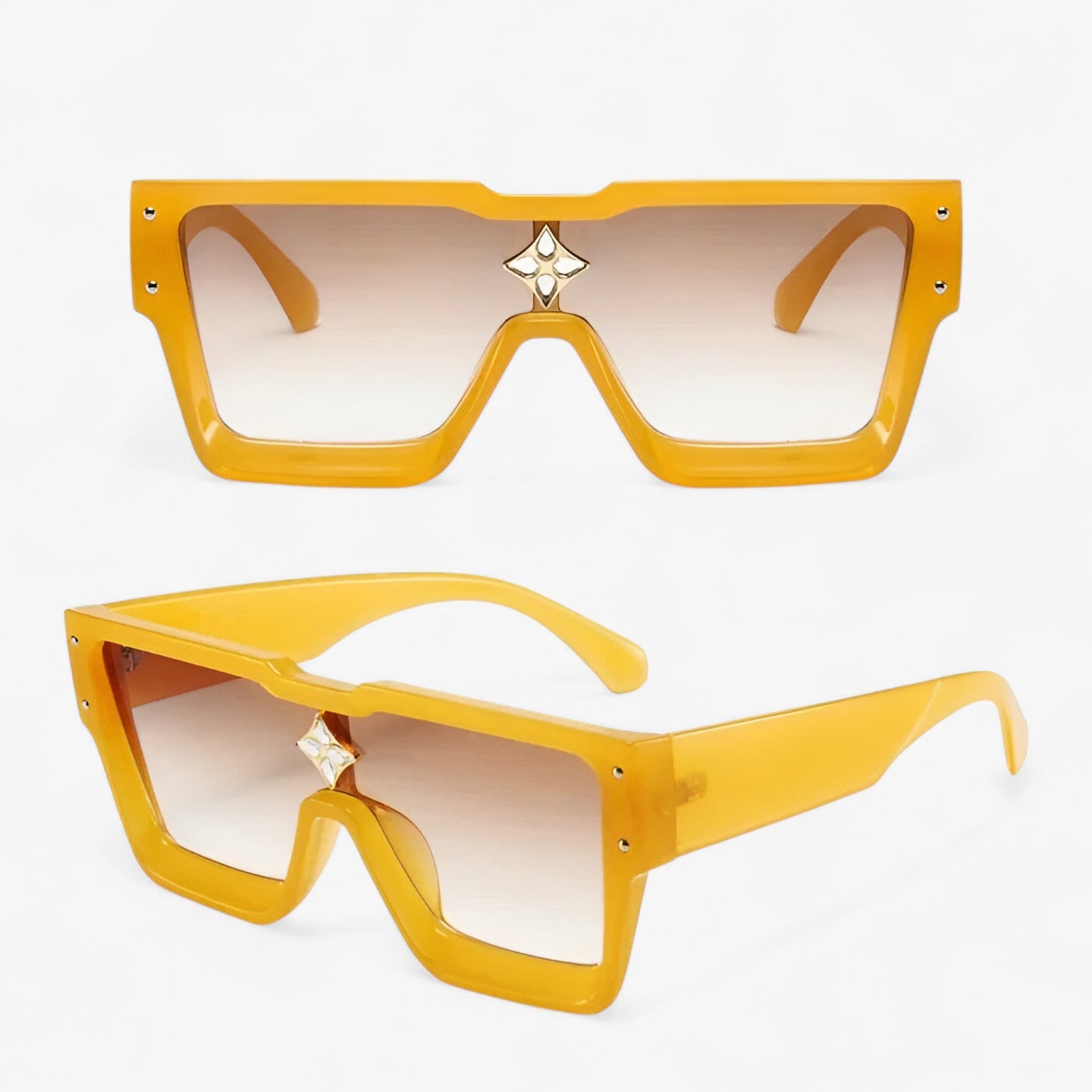 Victor | Unisex quadratische Sonnenbrille mit UV400-Schutz
