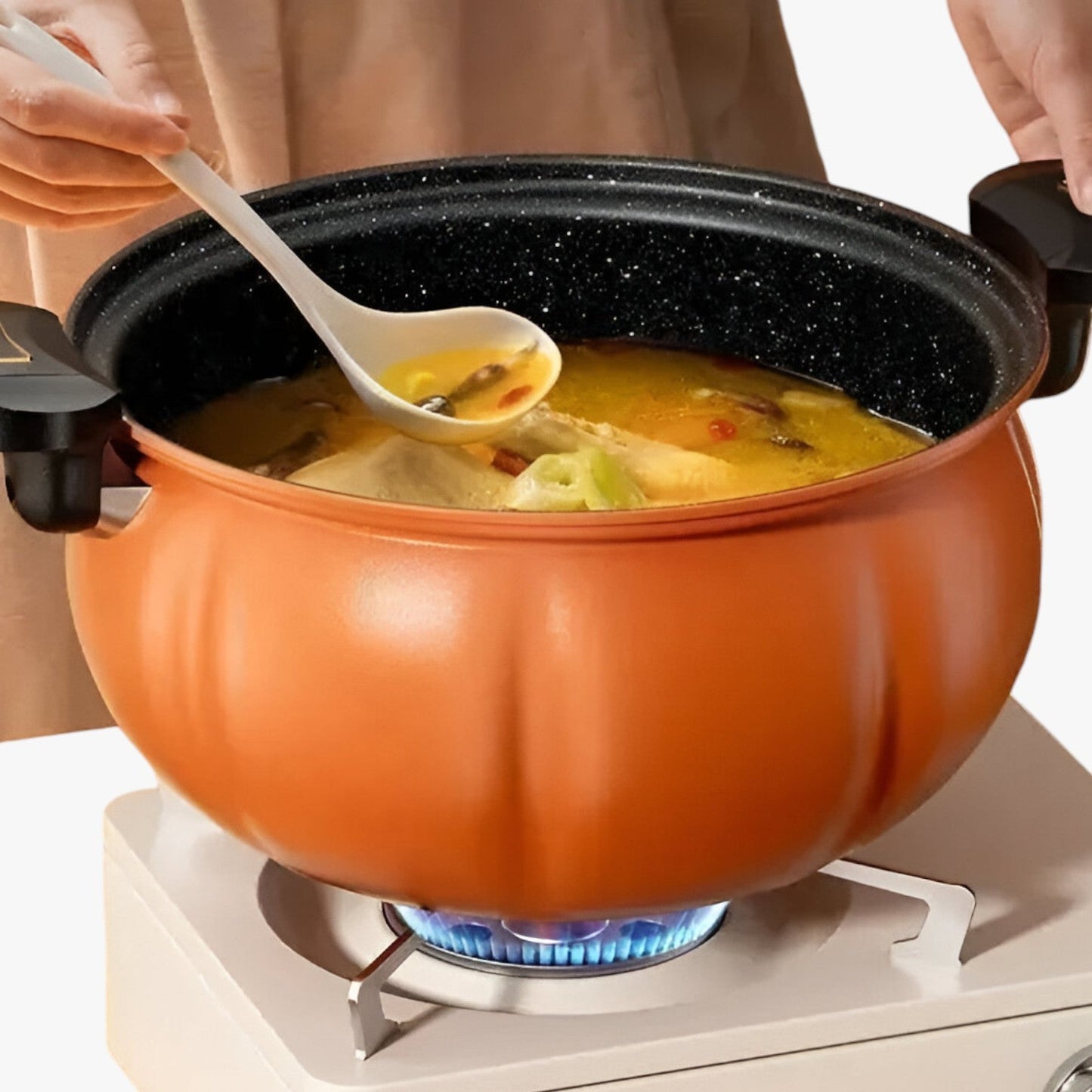 Elina | Antihaft-Topf mit 8L für Suppen und Eintöpfe