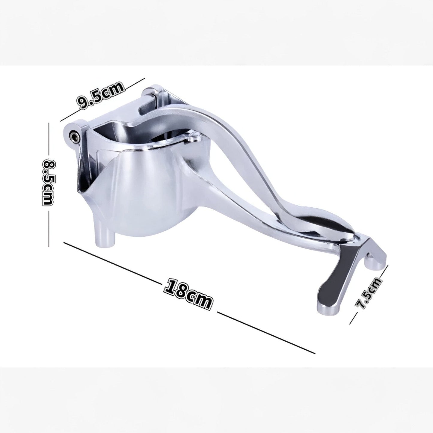 Manueller Entsafter: Jederzeit mühelos frischer Saft