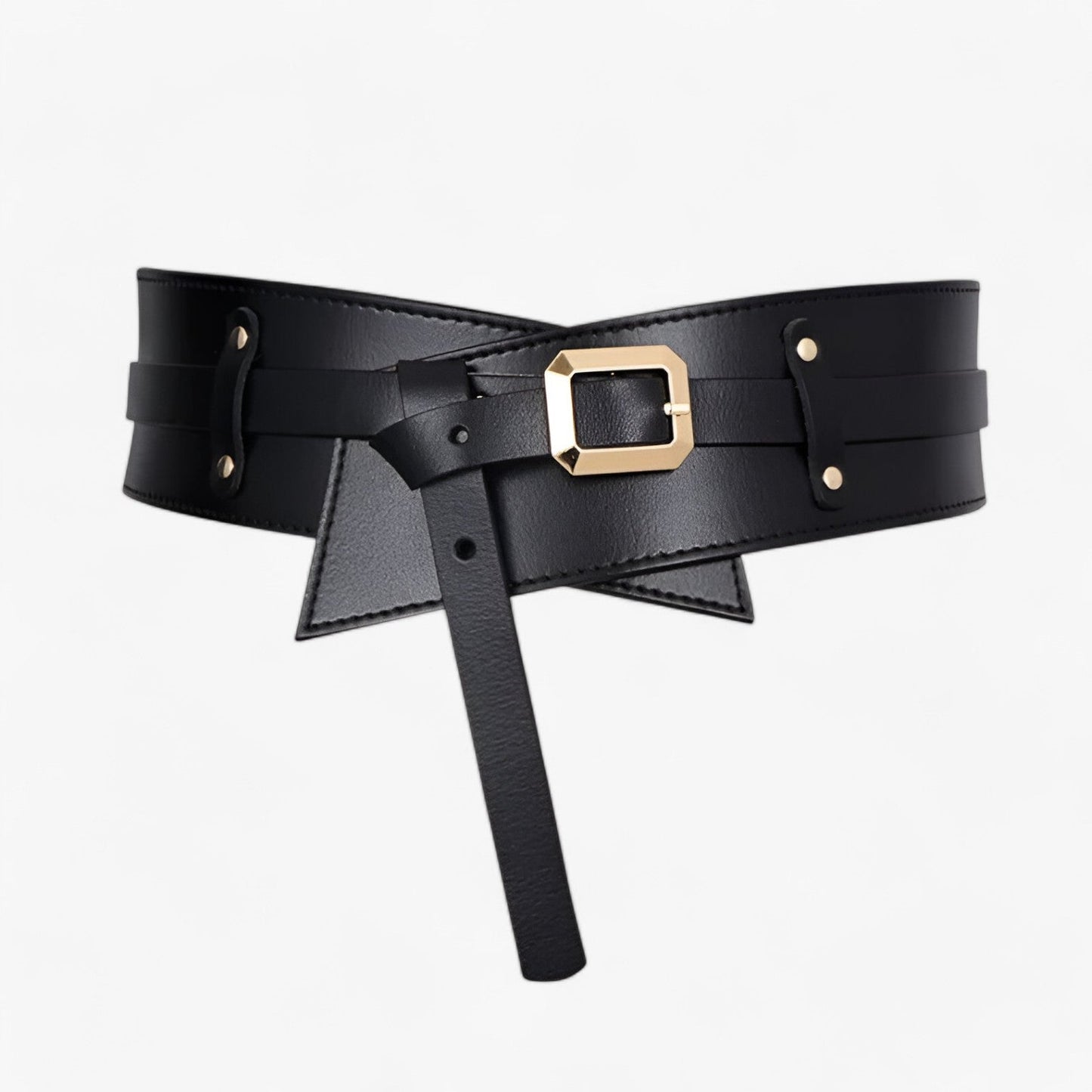Multifunktionaler Echtleder-Taillengürtel mit Stil