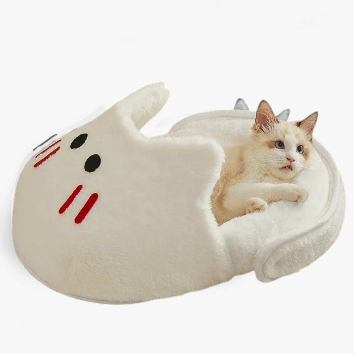 Amy | Weiches Hasenbett Die Perfekte Nido für den Schlaf Ihrer Katze