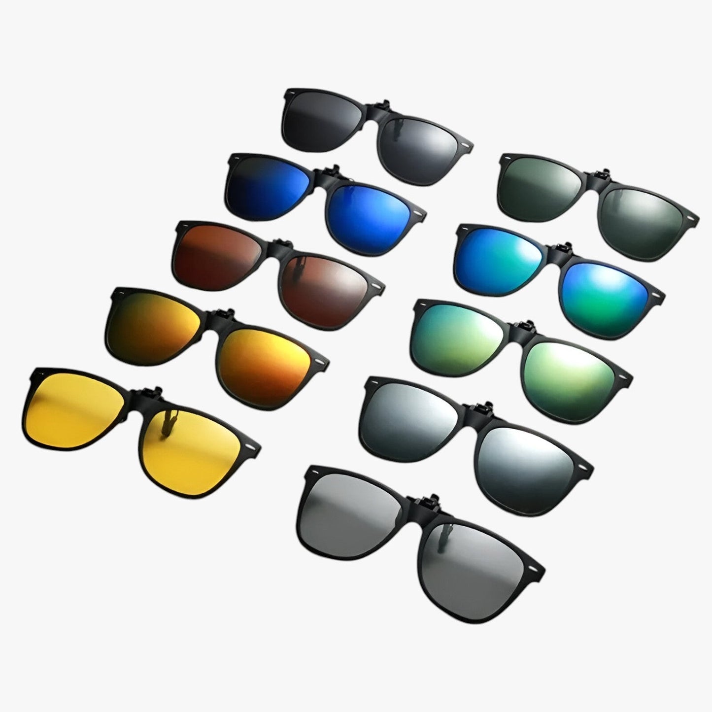 Archer | Polarisierte Flip-Up Fahrbrille – Klare Sicht bei Tag und Nacht