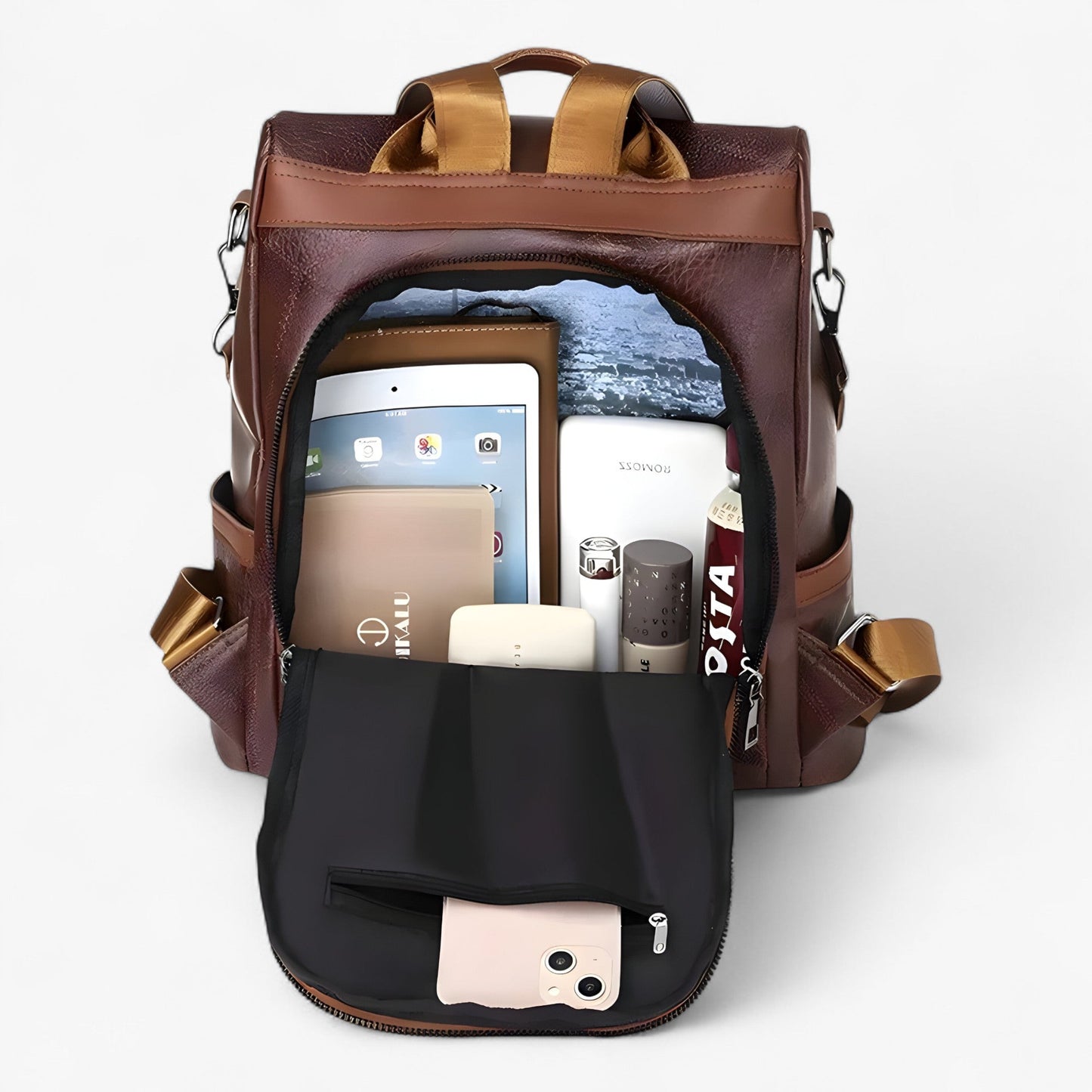 Celeste | Stilvolle Vintage-Rucksack – Perfekt für Schule und Reisen