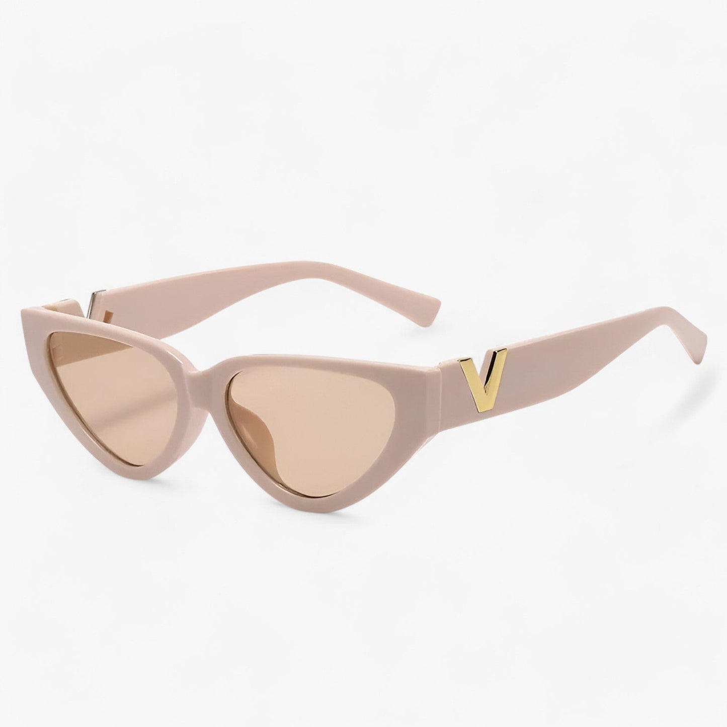 Samara | Luxus Glamour Katzenaugen Sonnenbrille für Damen - UV400-Schutz