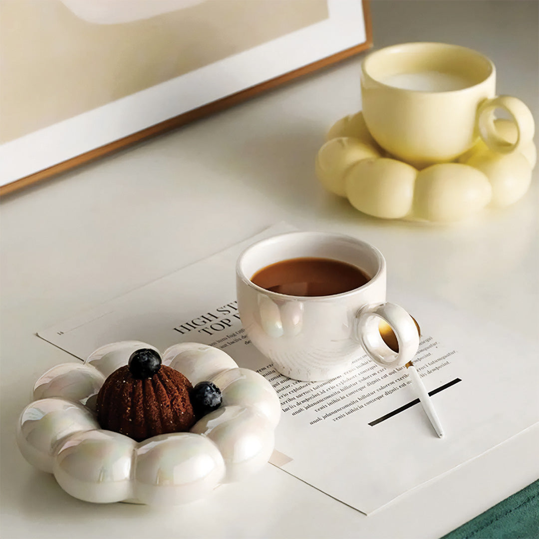 Sonnenblumentasse | Schönes Blumendesign für den Morgenkaffee