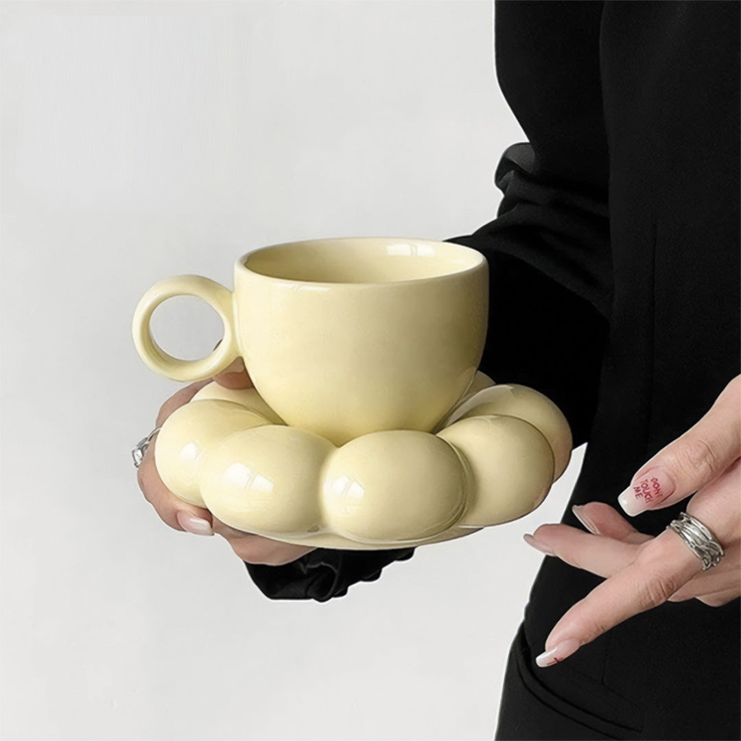 Sonnenblumentasse | Schönes Blumendesign für den Morgenkaffee