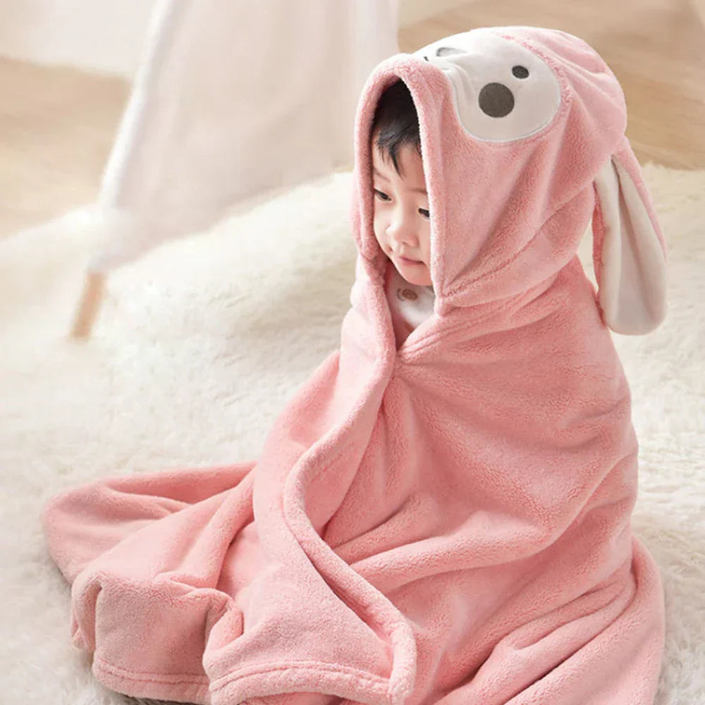 Ultraweiches Kapuzen-Badetuch für Babys | Perfekt für Babys und Kleinkinder - Süß und Bequem