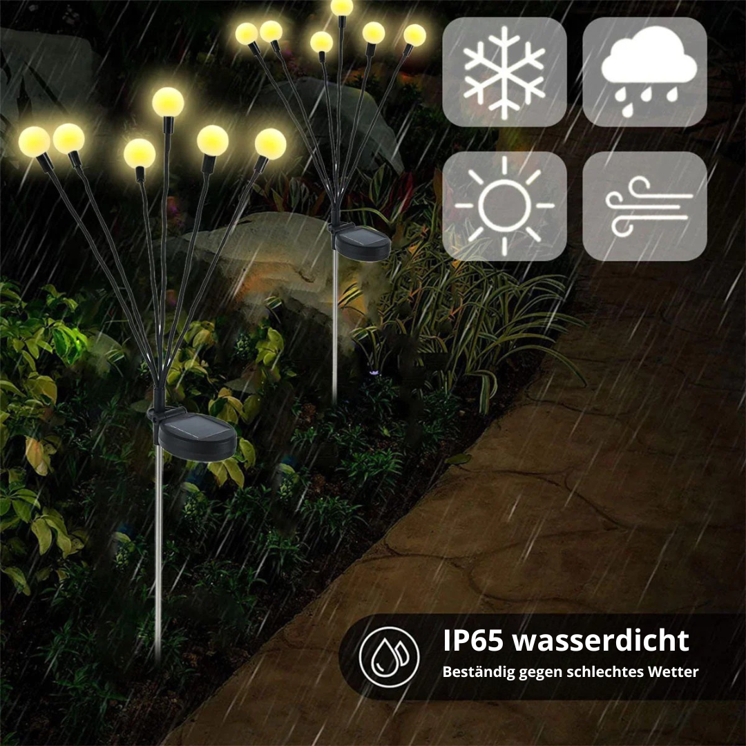 Solarbetriebene Glühwürmchen-Lichter
