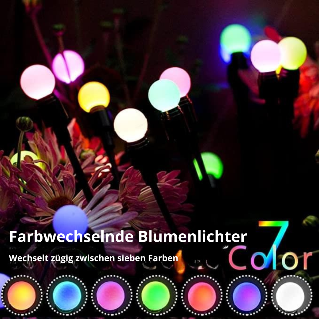 Solarbetriebene Glühwürmchen-Lichter
