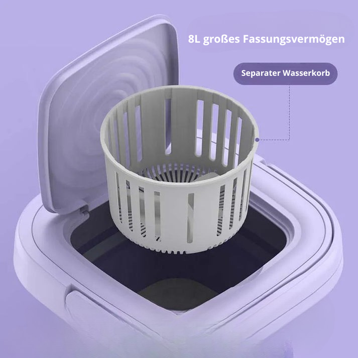 WashMate™ - Tragbare Mini-Waschmaschine
