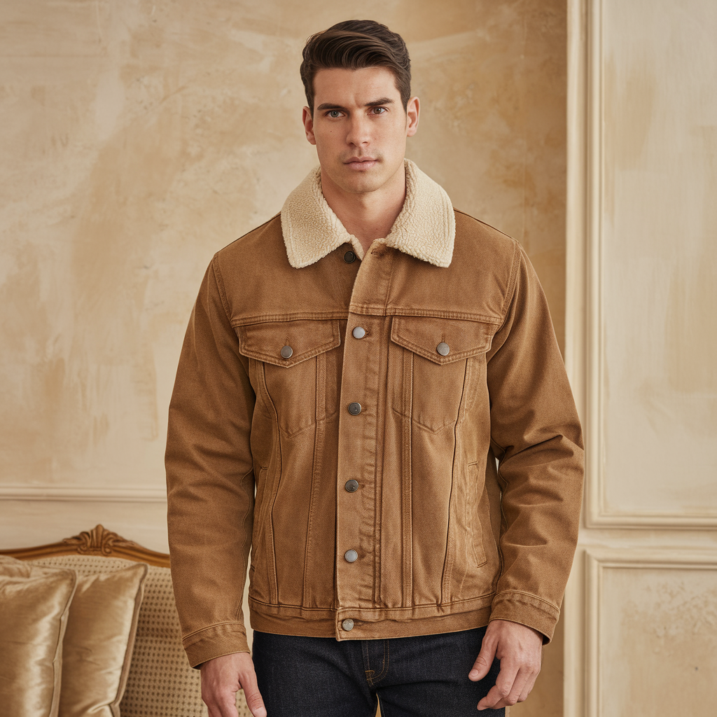 Baumwolljacke für Herren - Ultimative Winterwärme