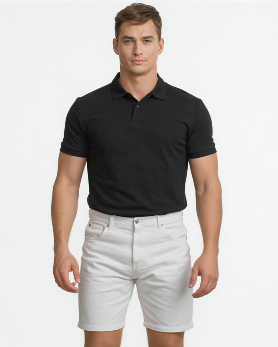 Logan | Herren Bequeme Baumwoll Shorts für Sommer