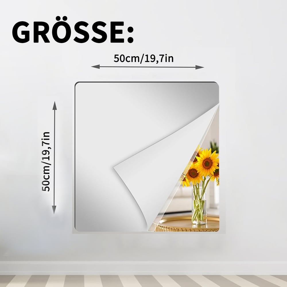 SafeFlex Mirror™ - Der unzerbrechliche Spiegel
