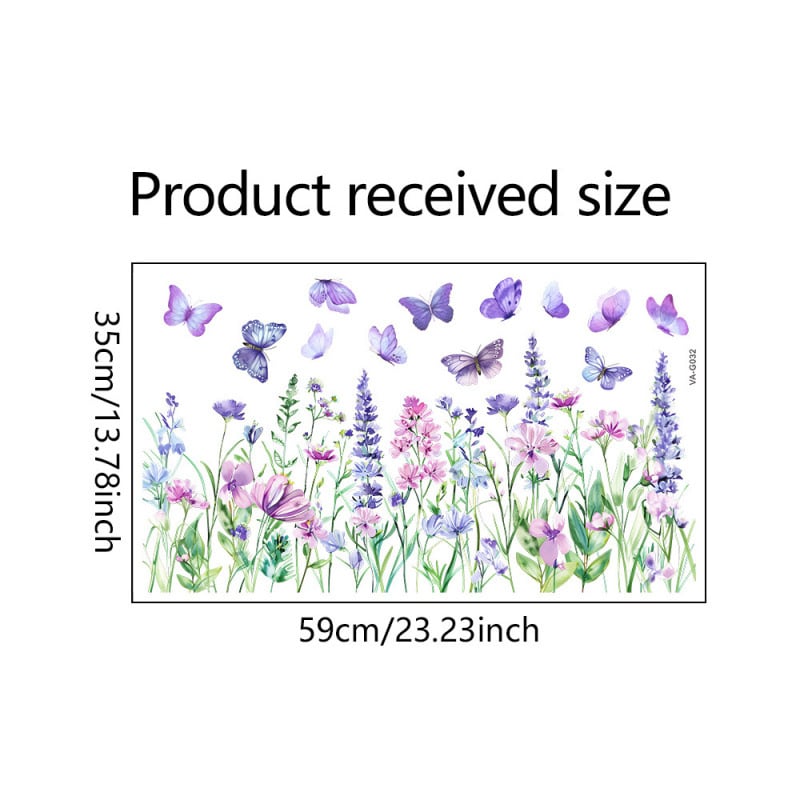 BloomLite™ - Floraler Nachbarschaftsfensteraufkleber mit bunten Blumen