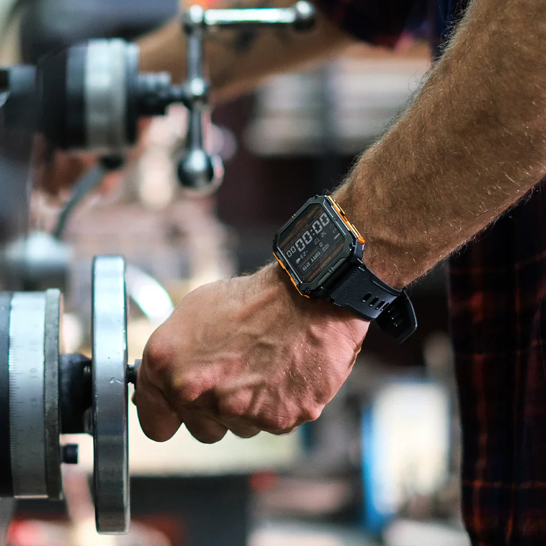 AirForce Health K52 - die unzerstörbare Militär-Smartwatch mit Echtzeit Herzfrequenzmesser, Blutdruck-/Sauerstoff-Tracker