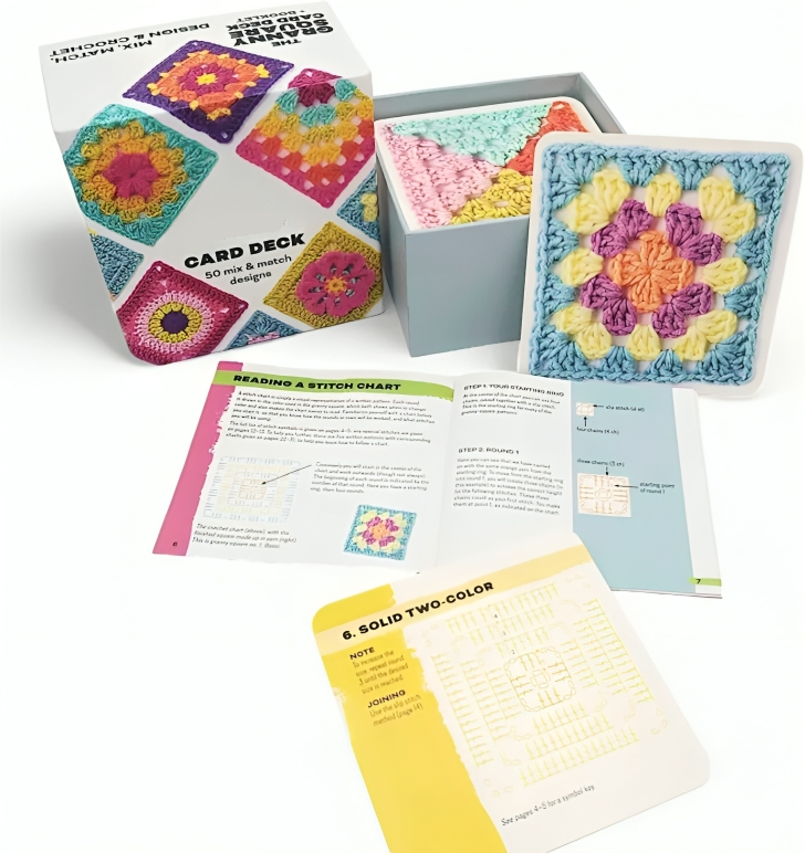 CrochetDeck™ | Stickgarn Strickmusterkartenset