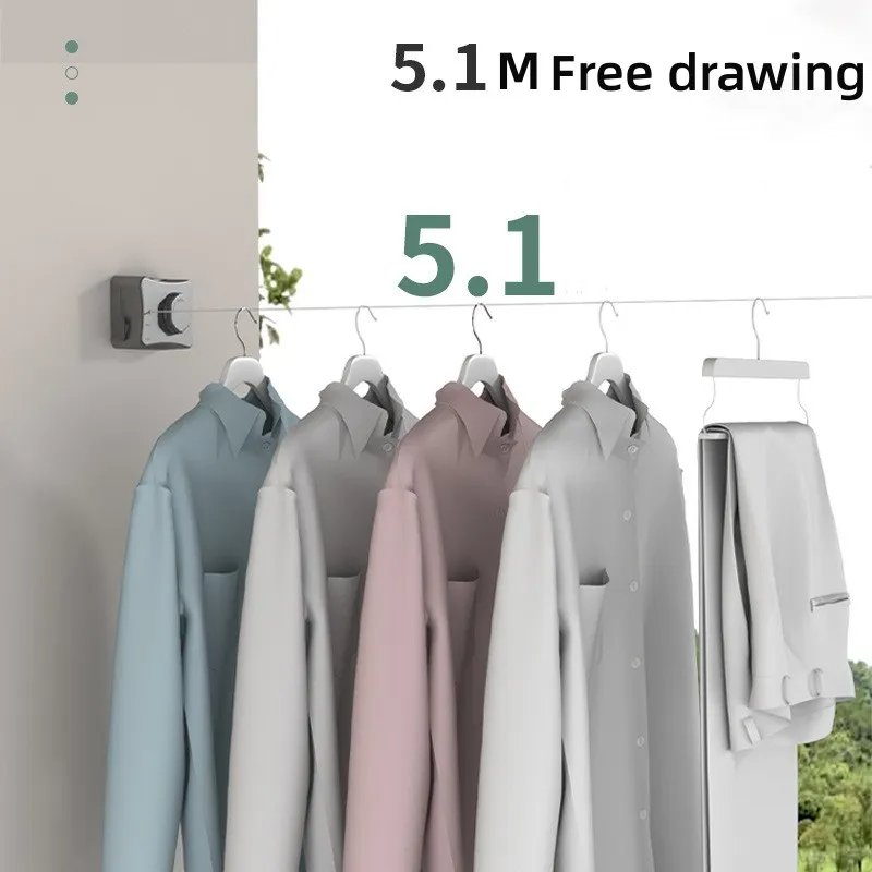 Slimline™ | Einfache und ausziehbare Wäscheleine | 50% RABATT