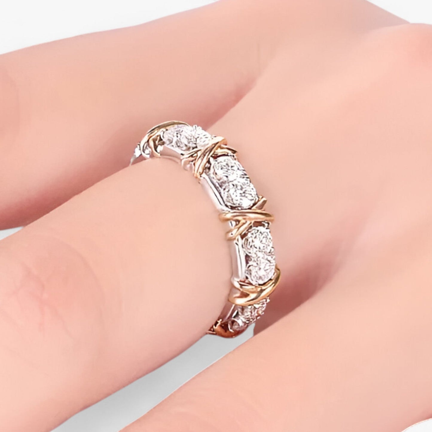 Zirkonring aus Sterlingsilber – Luxus-Verlobung