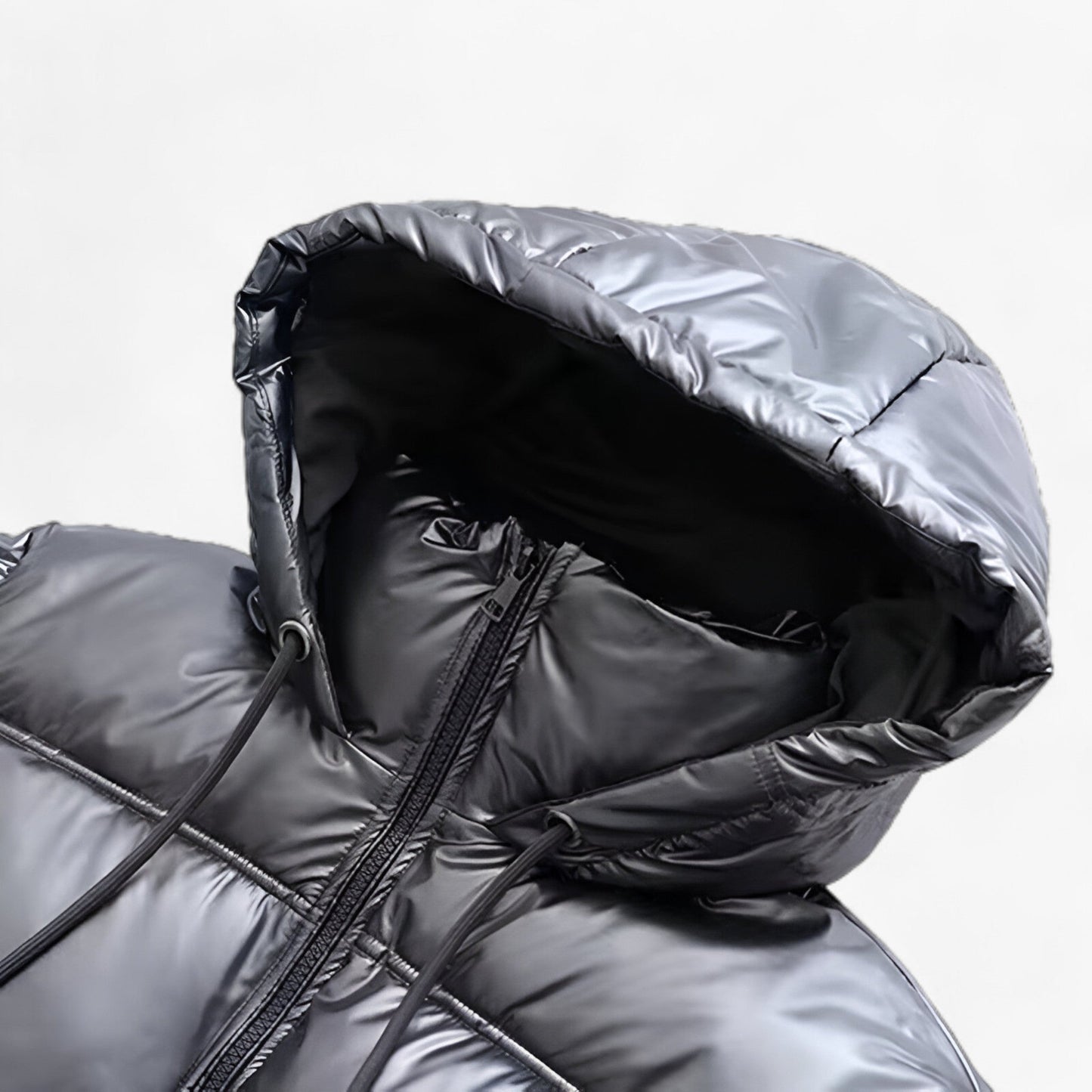Winterkältemantel - Elegante Anorak mit Kapuze