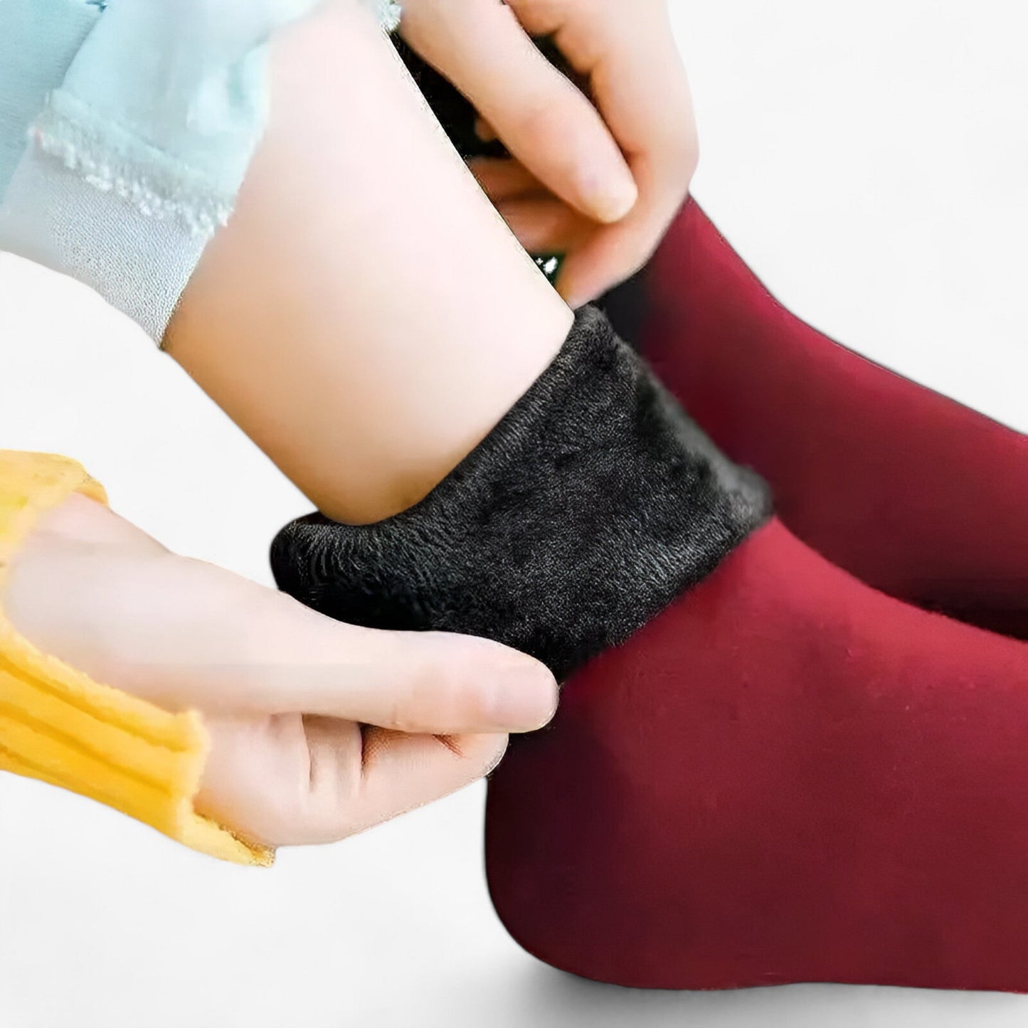 Socken aus samtiger Wolle - Ultimative Winterwärme