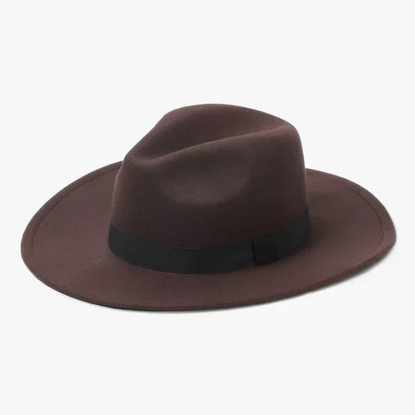 Woll-Fedora-Hut - Stilvoll warm bleiben