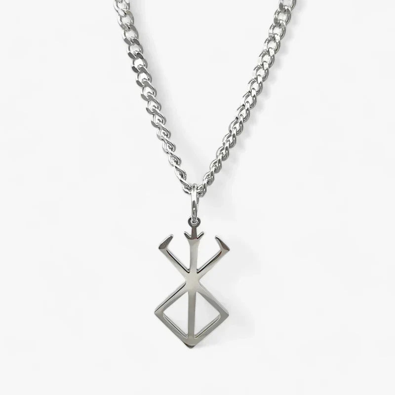 Berserker Rune | Edelstahl-Halskette - Stärke & Schutz