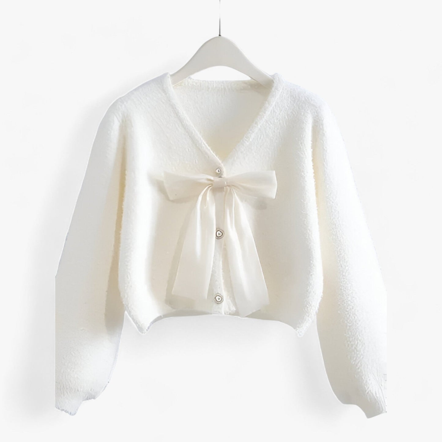 Süßer rosa Cardigan - Kuschelige Schichten mit raffinierten Akzenten