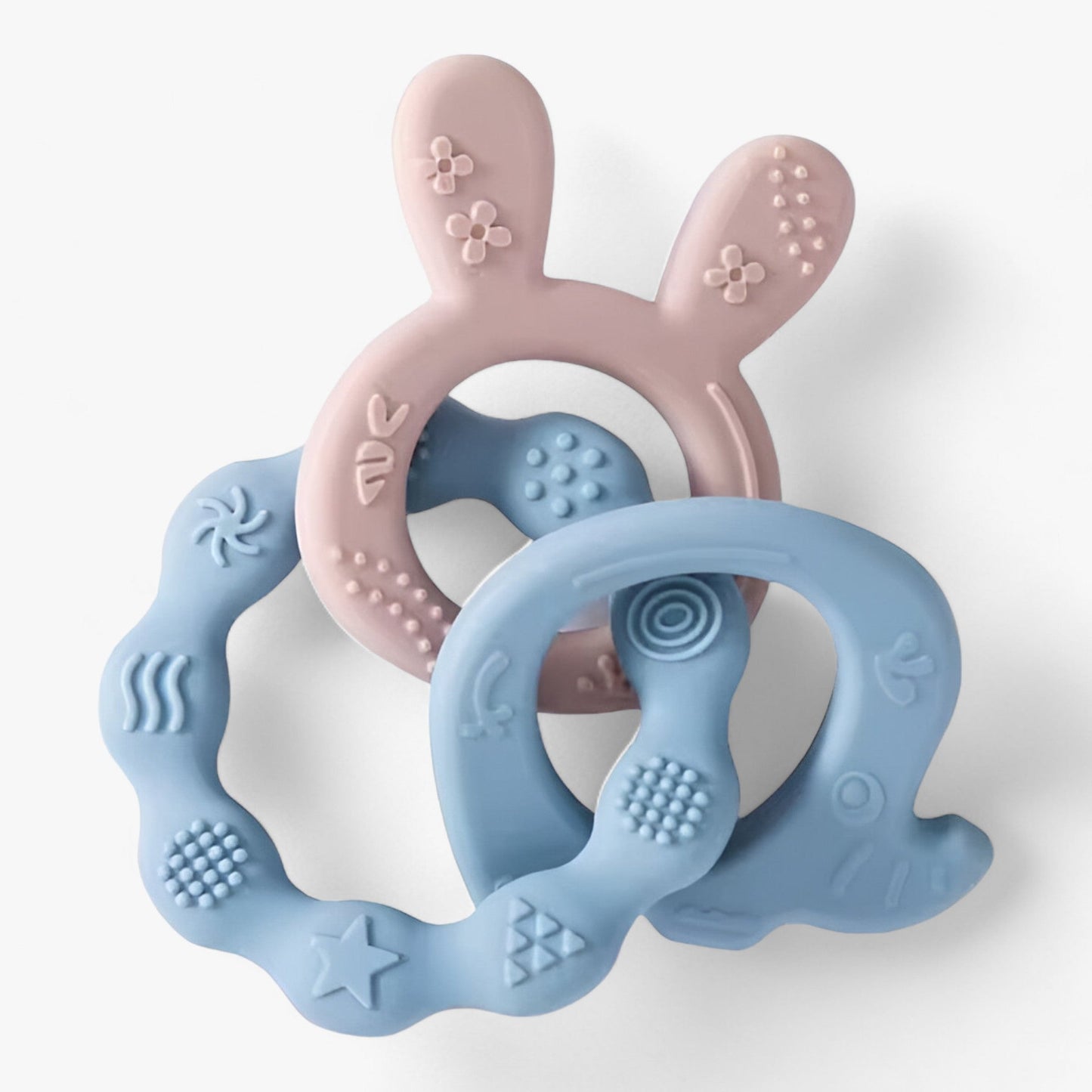 Beißring aus Silikon für Babys - Sicher und Beruhigend für die Zahnung