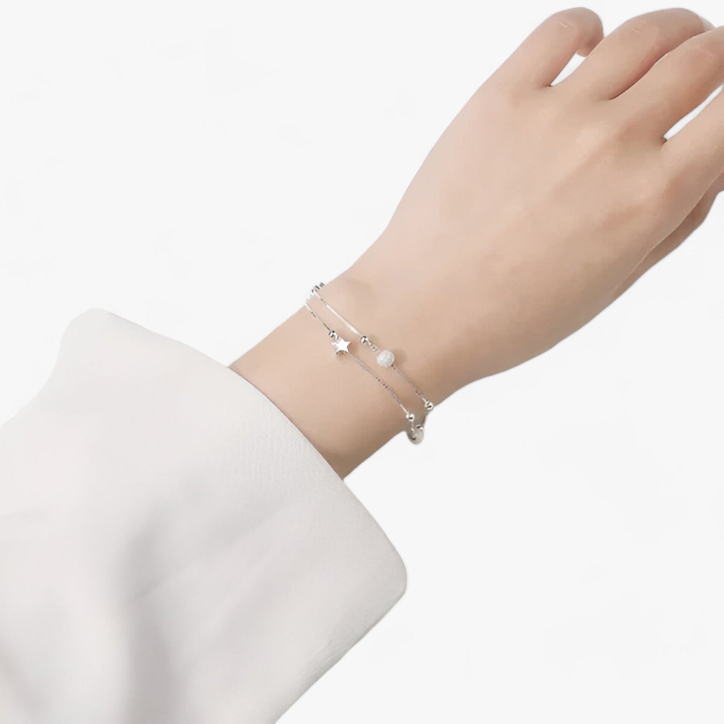 Sterling Silber Armband - Glamouröser Schmuck für besondere Anlässe